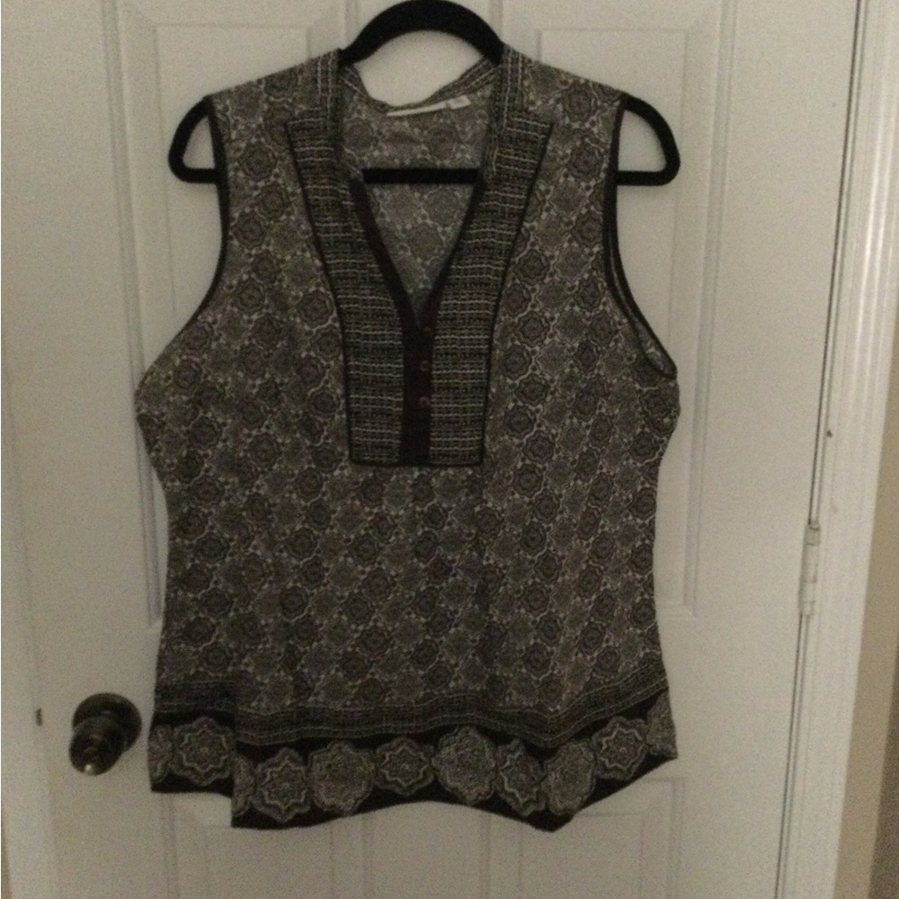 Women’s light, summery sleeveless blouse